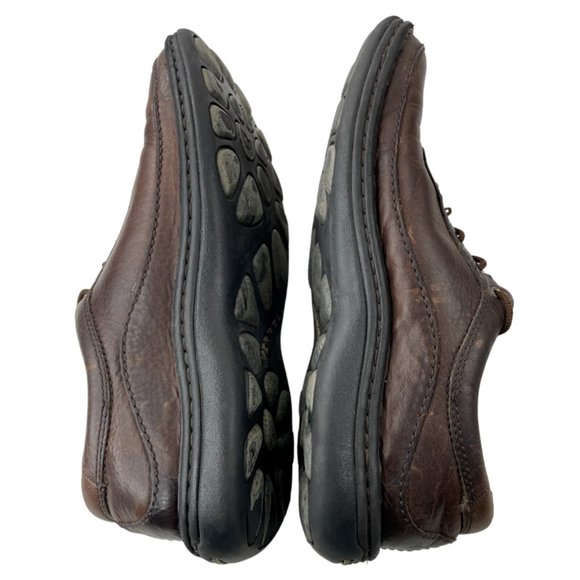 Merrell Men's Sojourn Brown Leather Casual Split Toe Oxfords Size 7M (J43563) - Picture 3 of 7